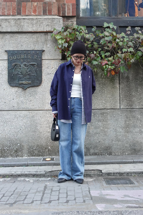 エンブロイダリーBIGシャツ